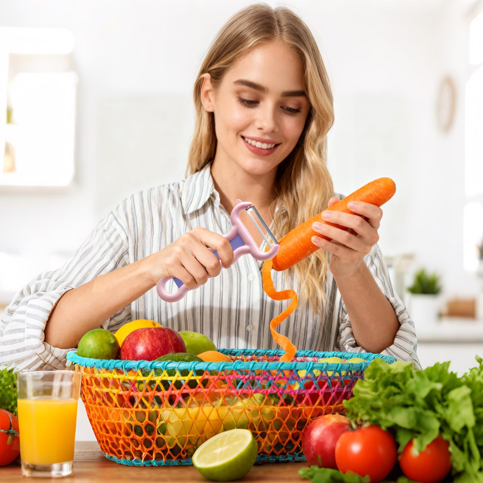 Kitchen Gadgets For Men - Veggie Peeler Handheld Kitchen Gadget Vegetable