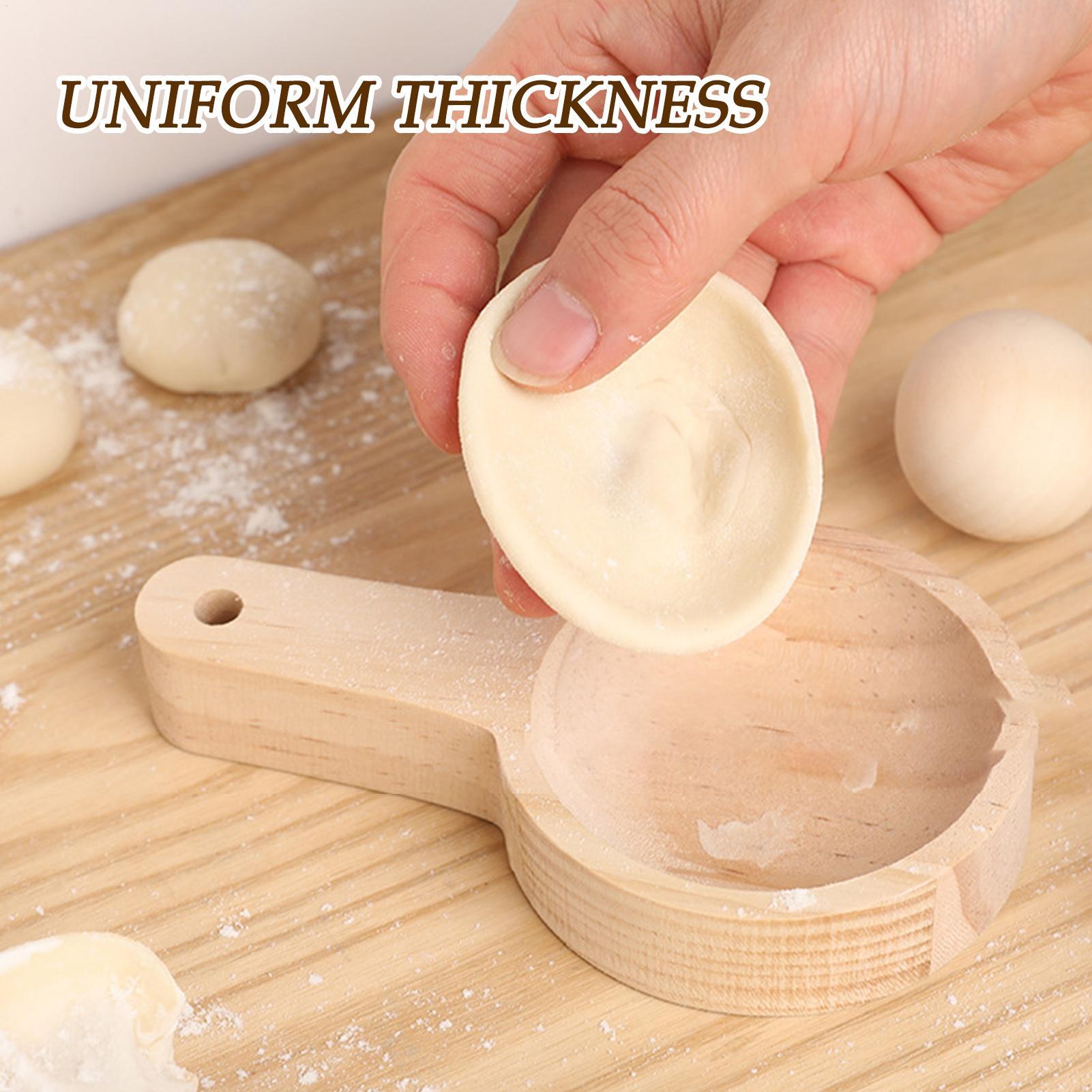 Kitchen Gadgets For Women - Round Handheld Dumpling Skin Maker Dumpling