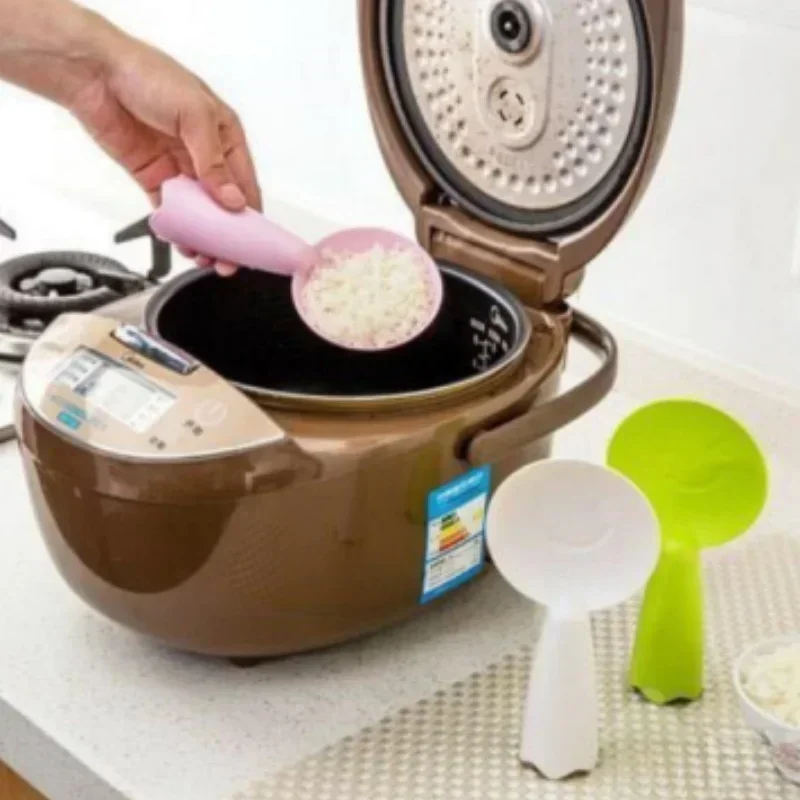 Kitchen Gadgets On Sale - Non-Stick Plastic Rice Spoon Face Rice