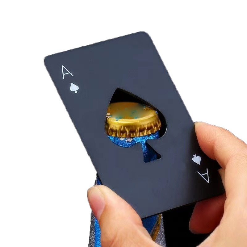Kitchen Gadgets For Gifts - Beer Bottle Opener Poker A Card
