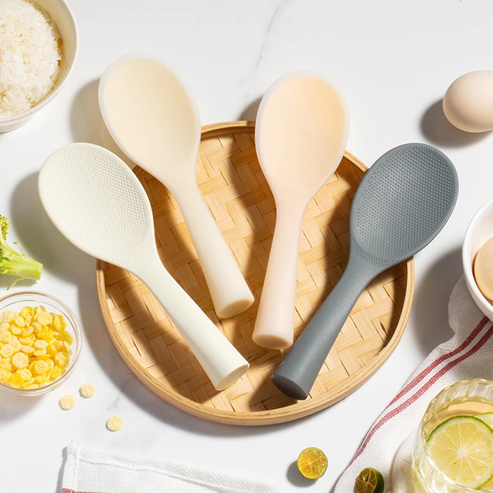 Kitchen Gadgets On Sale - 1Pcs Silicone Spoon Non-stick Cooking Spoon