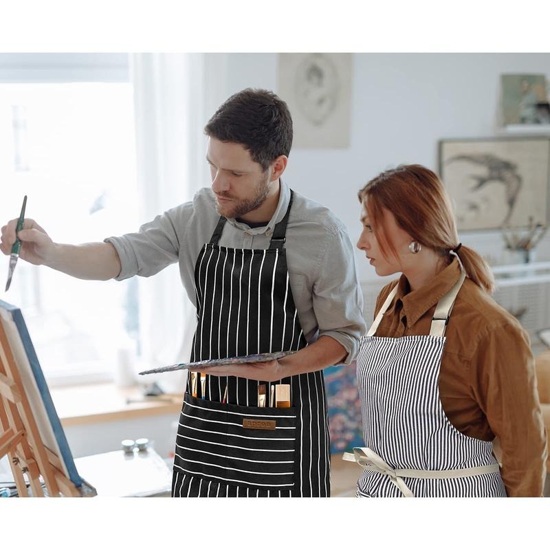 Kitchen Gadgets For Women - 2 Pack Cooking Aprons for Women