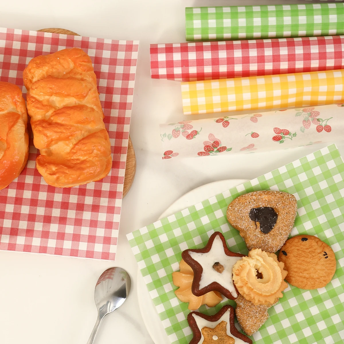 Kitchen Gadgets For Gifts - 50Pcs Oilproof Wrapping Paper for Bread