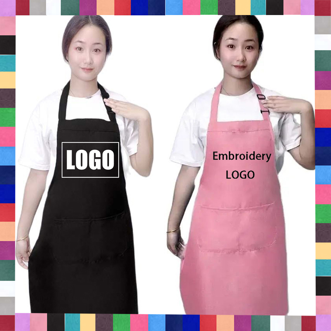 Kitchen Gadgets For Women - 18 Colors Custom LOGO Aprons For