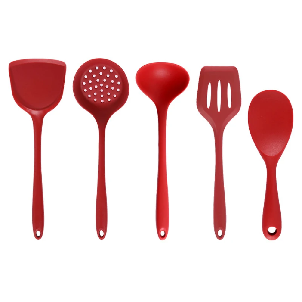 Kitchen Gadgets And Utensils - Silicone Cooking Utensils Set Heat Resistant