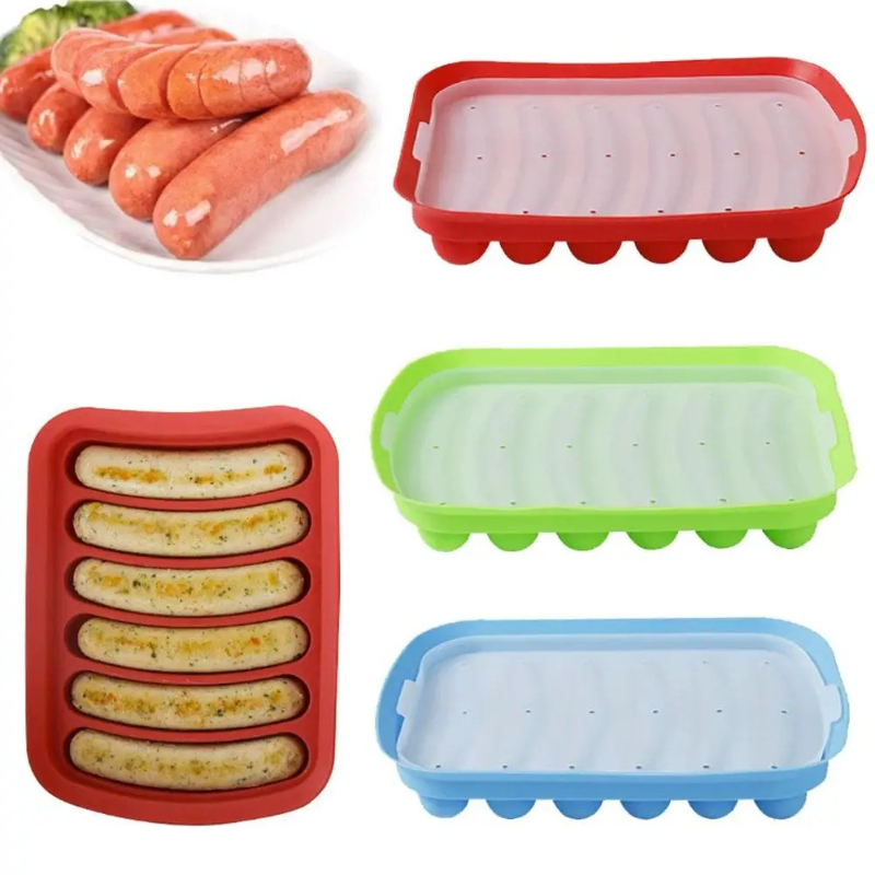 DIY Grade Silicone Sausage Mol - огляд і ціна Kitchen Gadgets Made In Usa