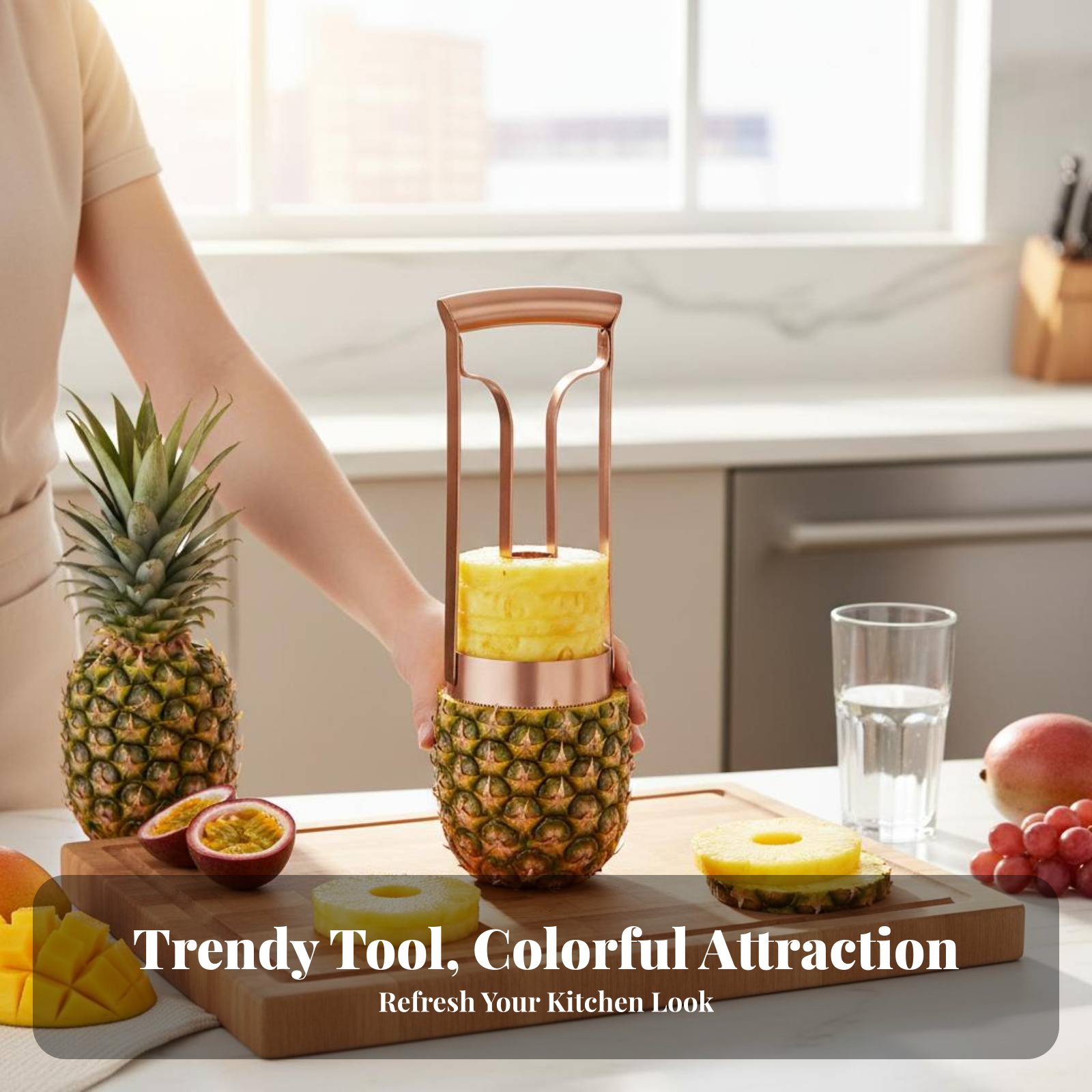 Stainless Steel Pineapple Cutt - огляд і ціна Kitchen Gadgets & Toys