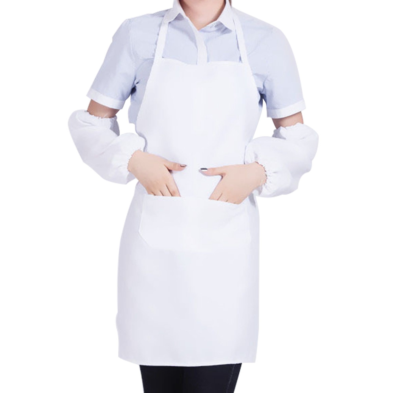 1/3pcs White Kitchen Aprons fo - огляд і ціна Kitchen Gadgets For Women