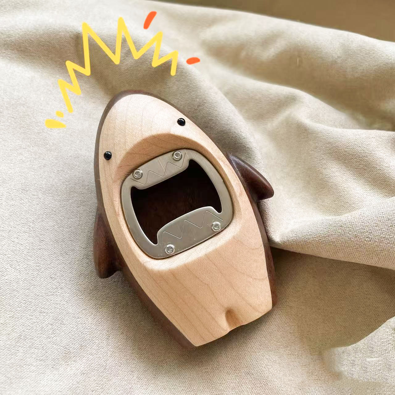 Creative Wooden Shark Bottle O - огляд і ціна Kitchen Gadgets For Gifts
