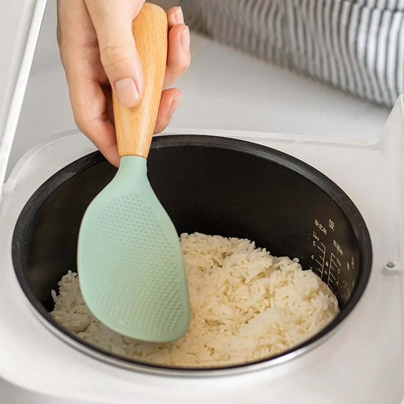 Hanging Silicone Rice Spoon Ki - огляд і ціна Kitchen Gadgets On Sale