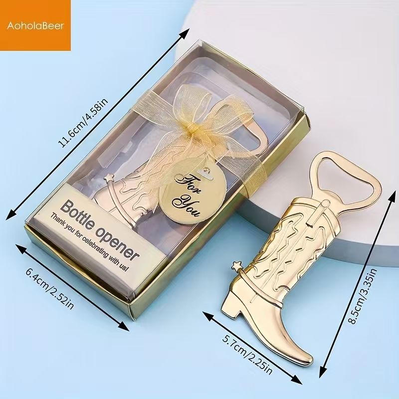 10pcs Boot Bottle Opener with  - огляд і ціна Kitchen Gadgets Presents