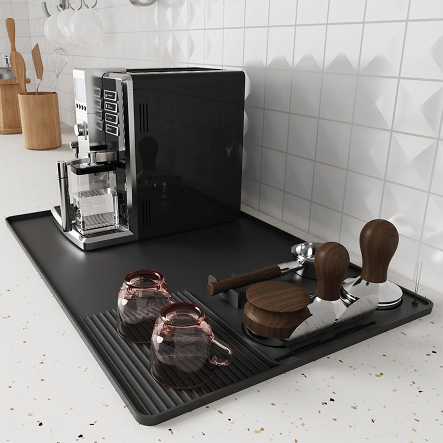 3-In-1 Silicone Coffee Mat Mul - огляд і ціна Kitchen Gadgets On Sale
