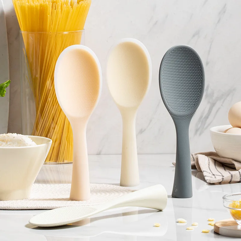 1Pcs Silicone Spoon Non-stick  - огляд і ціна Kitchen Gadgets On Sale