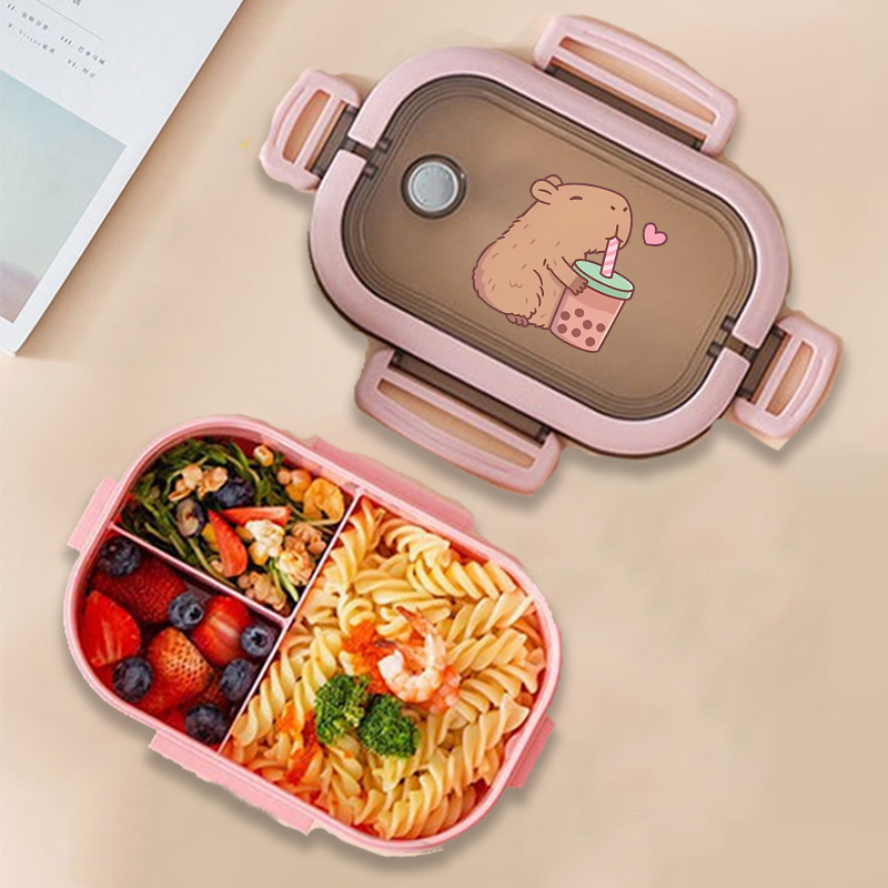 Capybara Bento Lunch Box Anime - огляд і ціна Kitchen Gadgets Website