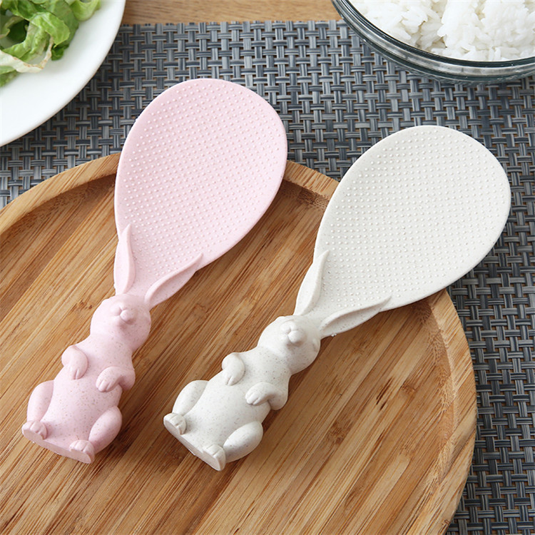 Straw rabbit spoon can stand u - огляд і ціна Kitchen Gadgets On Sale