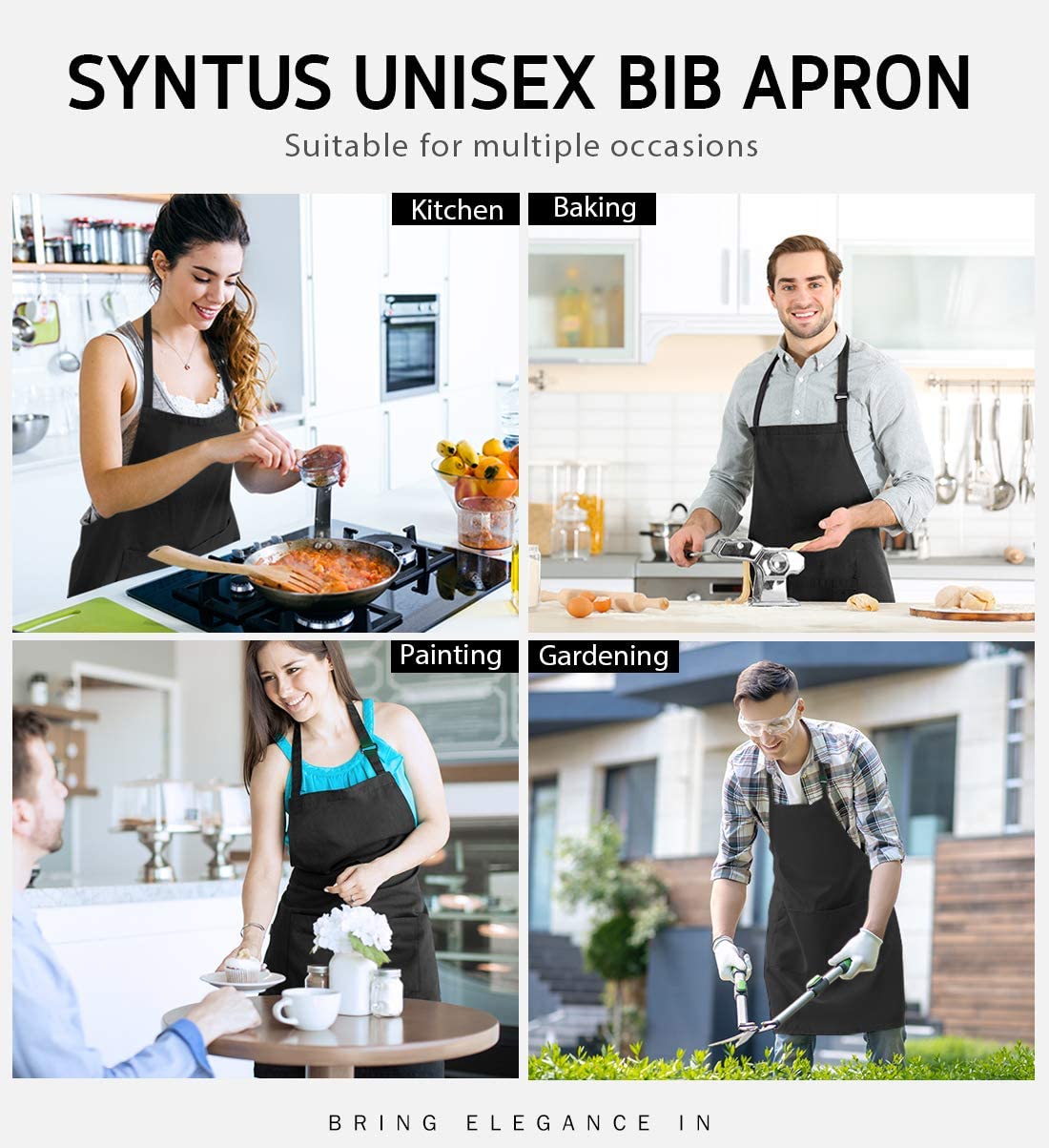 18 Colors Custom LOGO Aprons F - огляд і ціна Kitchen Gadgets For Women