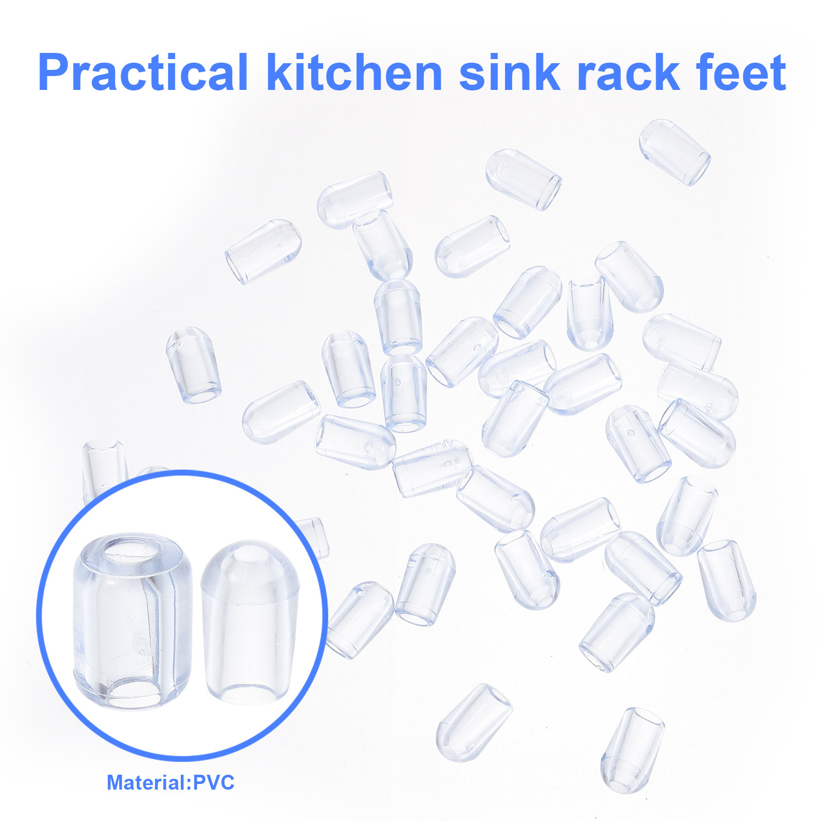 80Pcs Kitchen Sink Grid Feet P - огляд і ціна Kitchen Gadgets Website