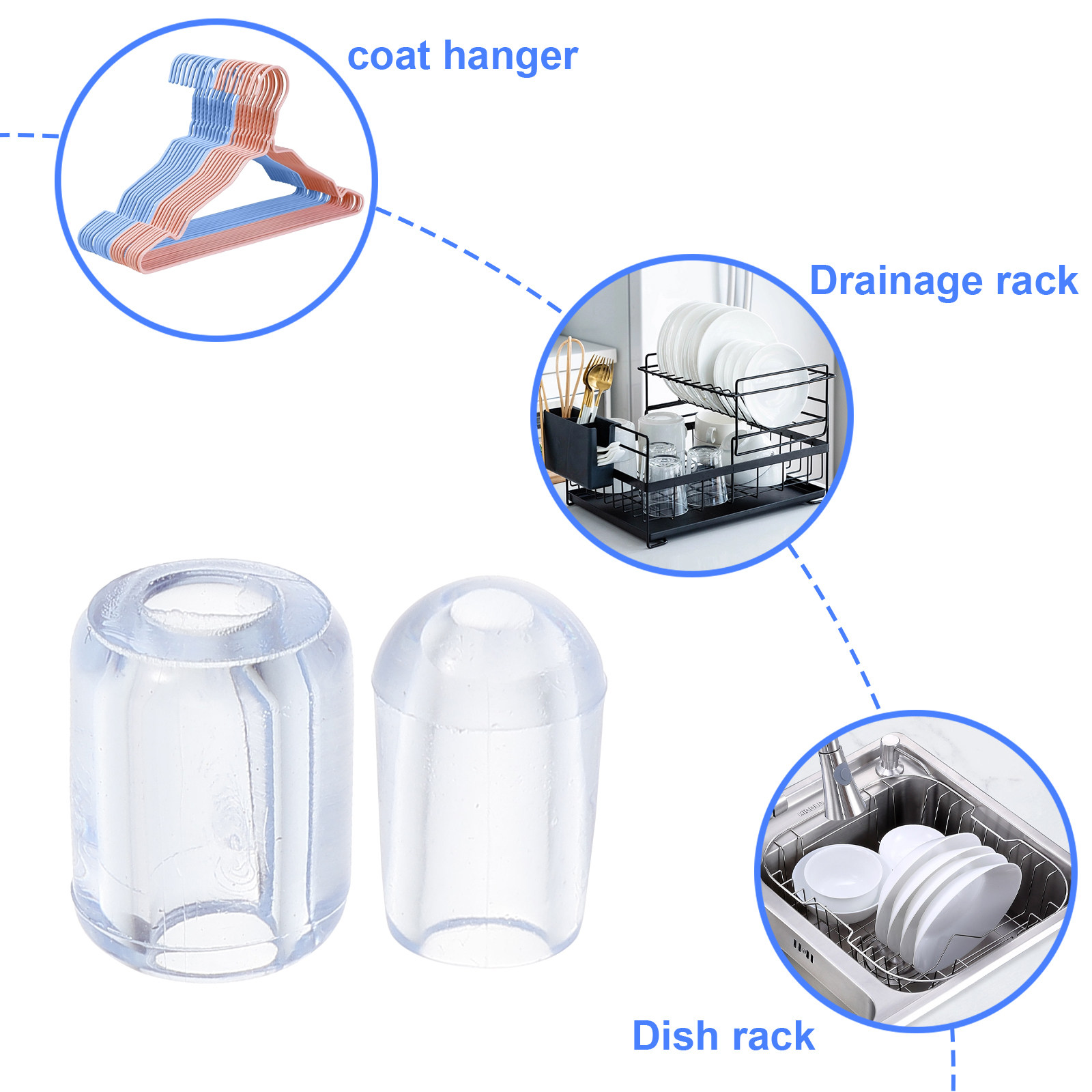 80Pcs Kitchen Sink Grid Feet P - огляд і ціна Kitchen Gadgets Website
