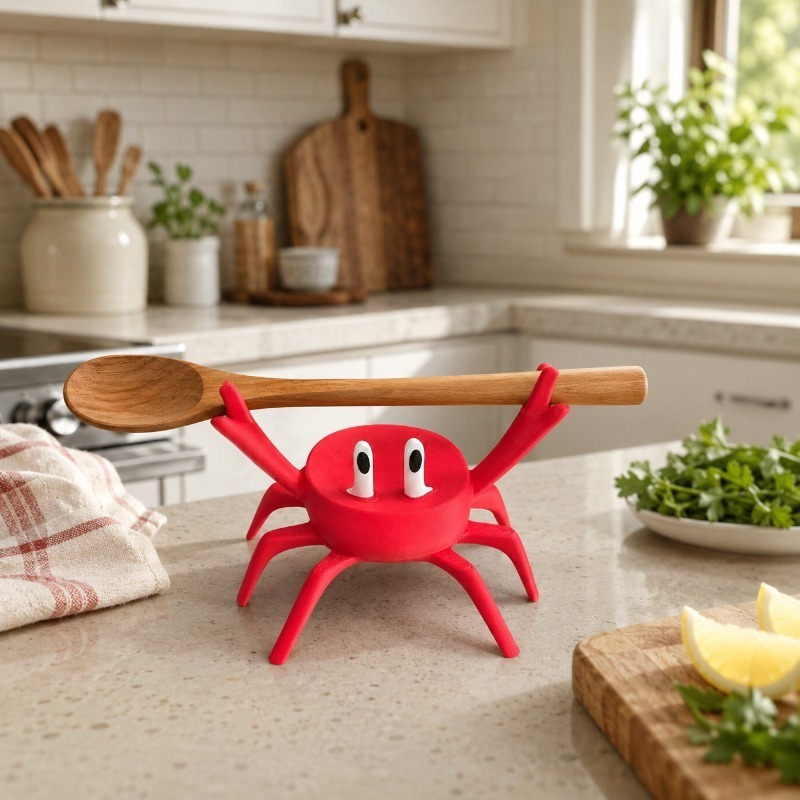 Red Crab Spoon Rest, Cute Crab - огляд і ціна Kitchen Gadgets For Gifts