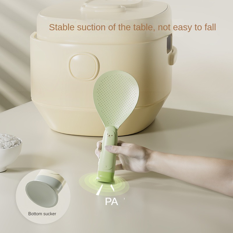 New Suction Cup Rice Spoon Can - огляд і ціна Kitchen Gadgets On Sale