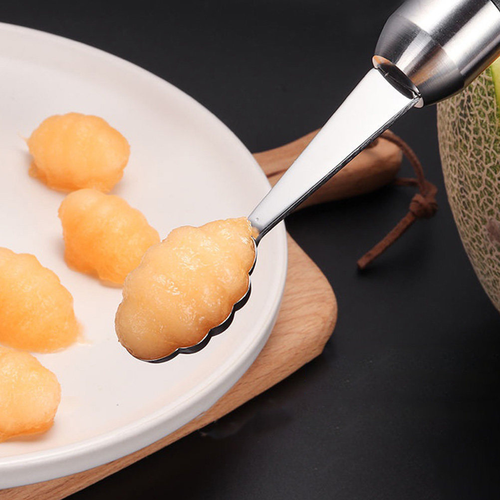 1Pcs Stainless Steel Fruit Sco - огляд і ціна Kitchen Gadgets & Toys